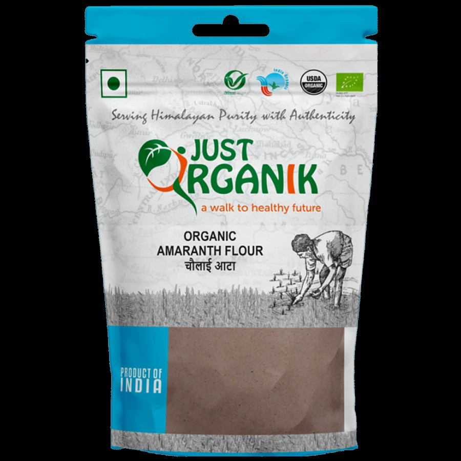 Just Organik Amaranth Flour - High In Fibre