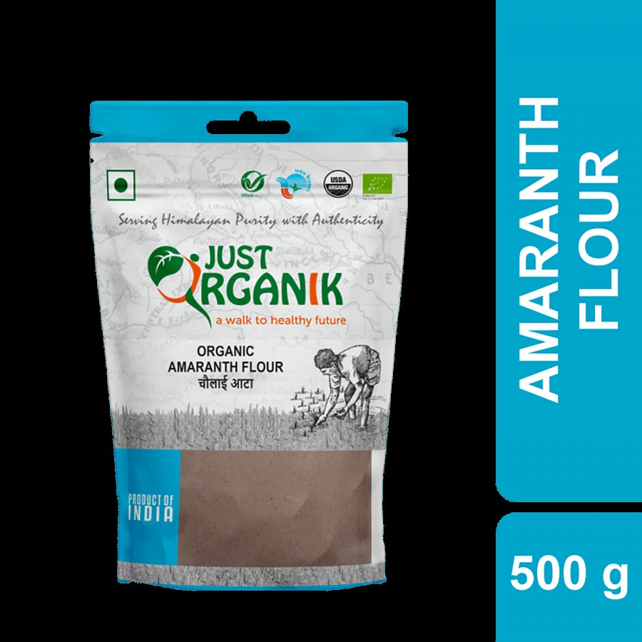 Just Organik Amaranth Flour - High In Fibre