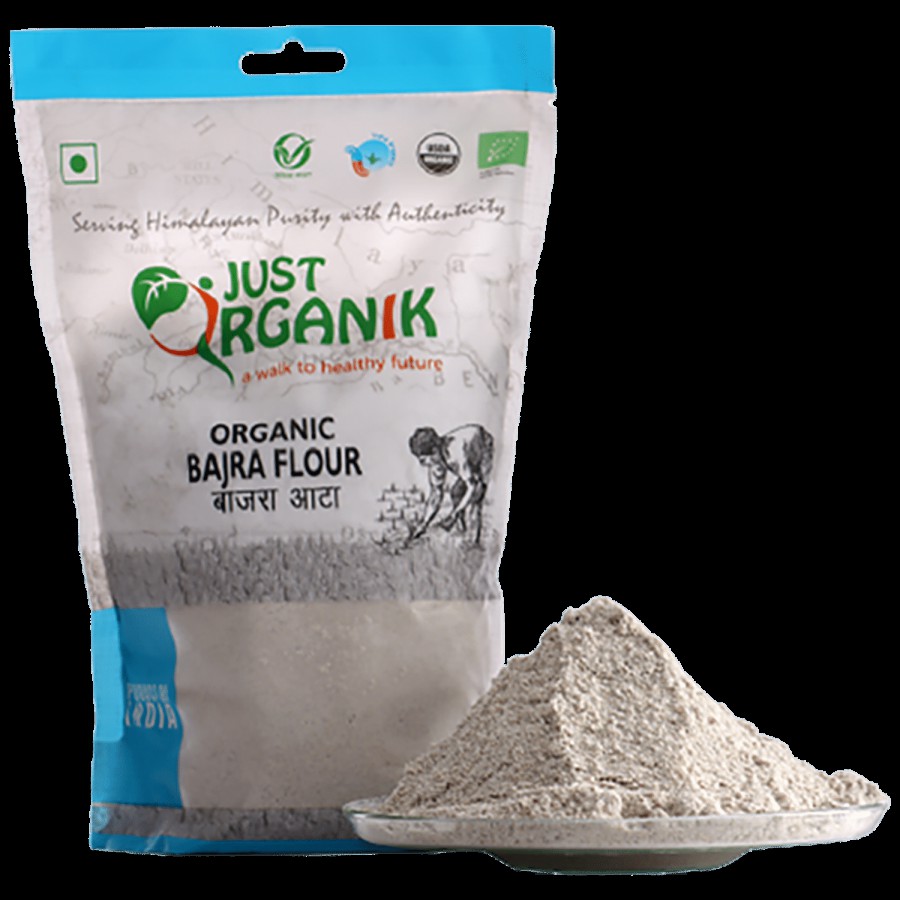 Just Organik Bajra Flour - Gluten-free