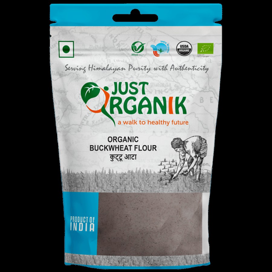 Just Organik Buckwheat Flour - High In Fibre