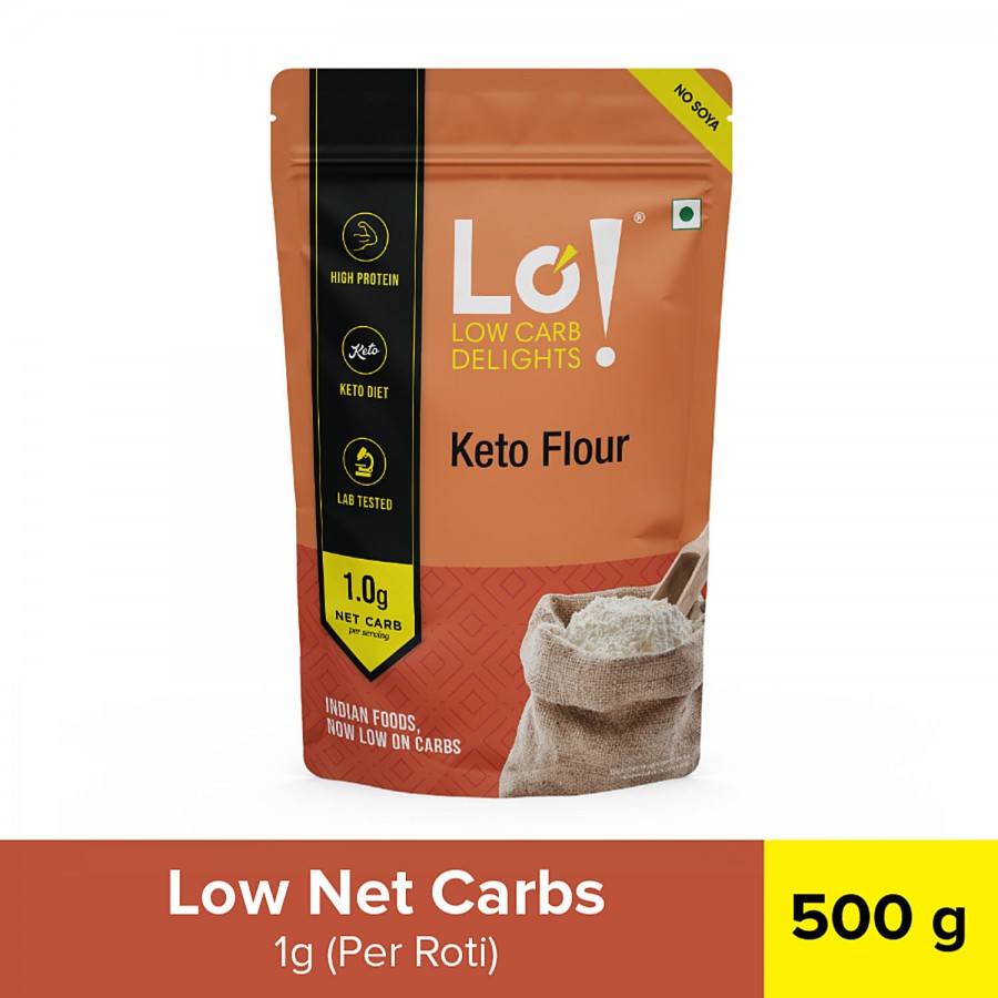 LO! Foods Keto Flour- No Soya