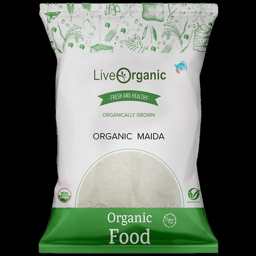 Live Organic Maida - 100% Natural