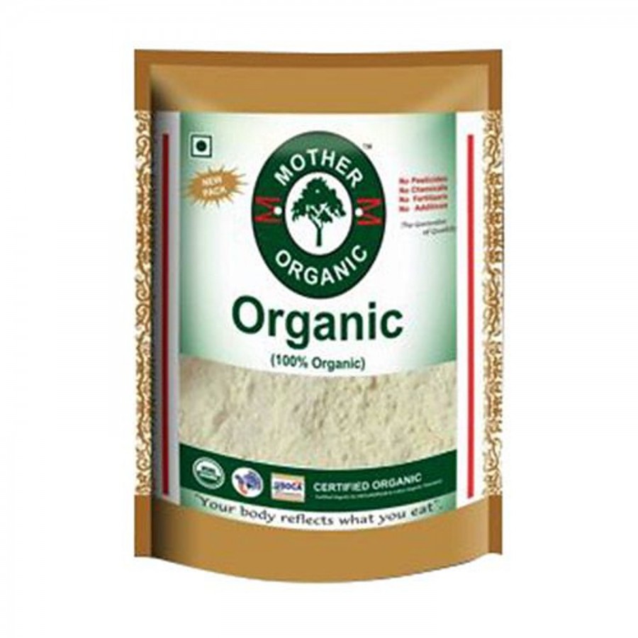 Mother Organic Whole Wheat Atta Full Fibre