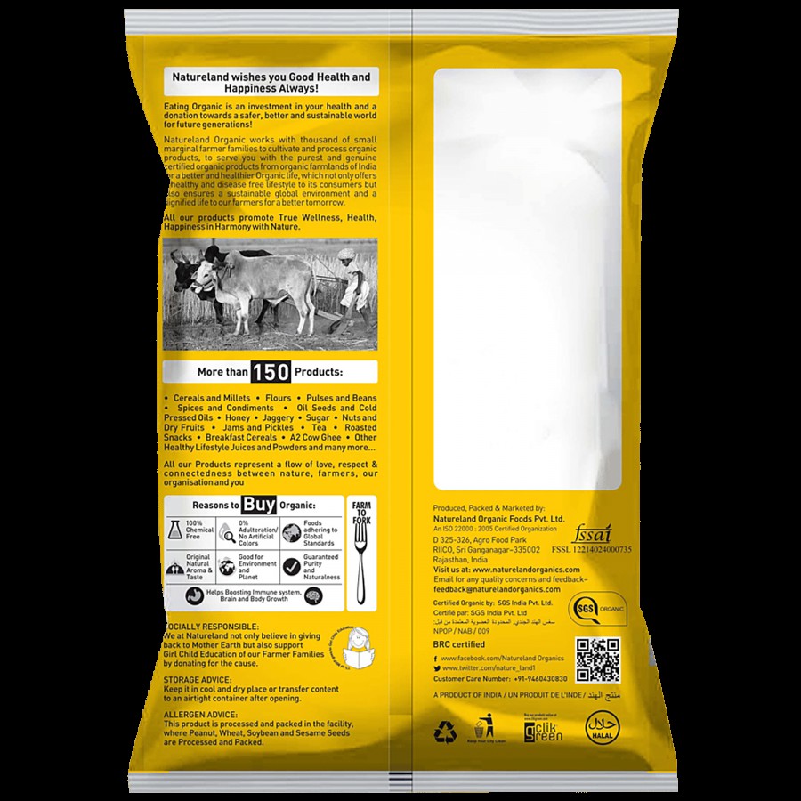 Natureland Organics Soybean Flour