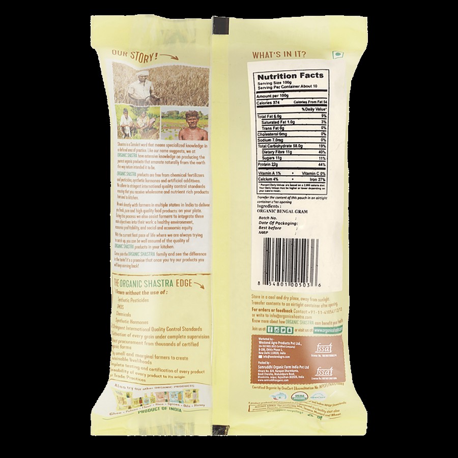 Organic Shastra Chickpea Flour