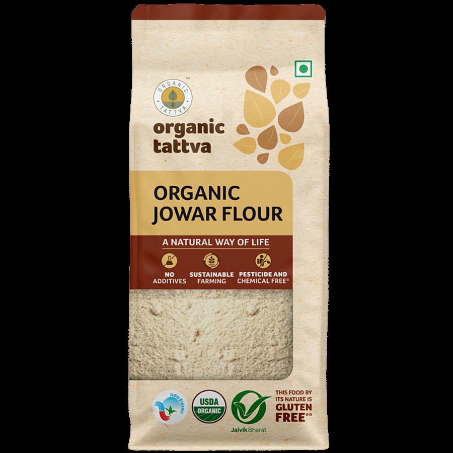 Organic Tattva Jowar Flour/Jolada Hittu