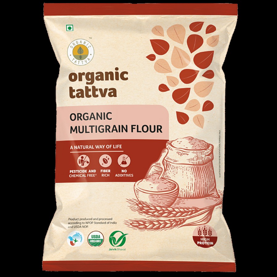 Organic Tattva Organic Multigrain Atta/Flour