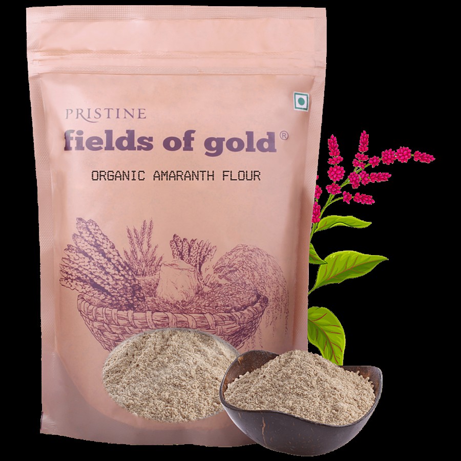 PRISTINE Fields Of Gold Organic Amaranth Flour