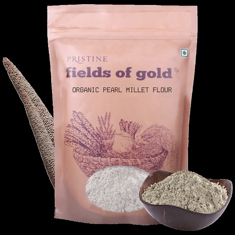 PRISTINE Fields Of Gold Organic Pearl Millet Flour