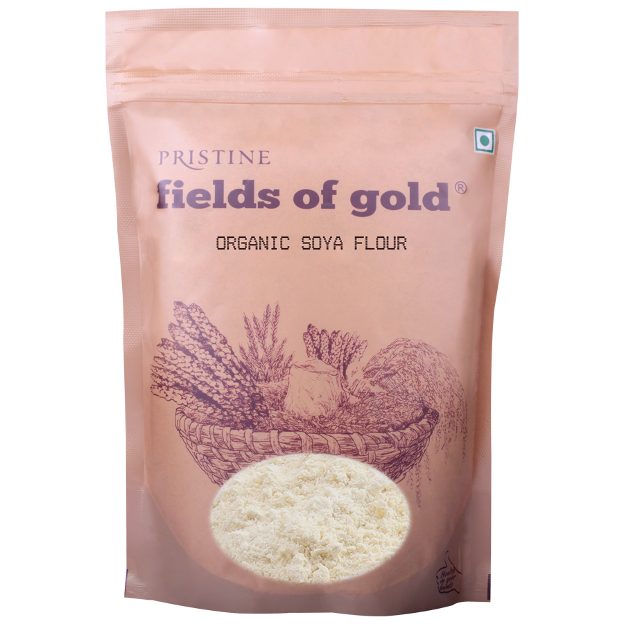 PRISTINE Fields Of Gold Organic Soya Flour