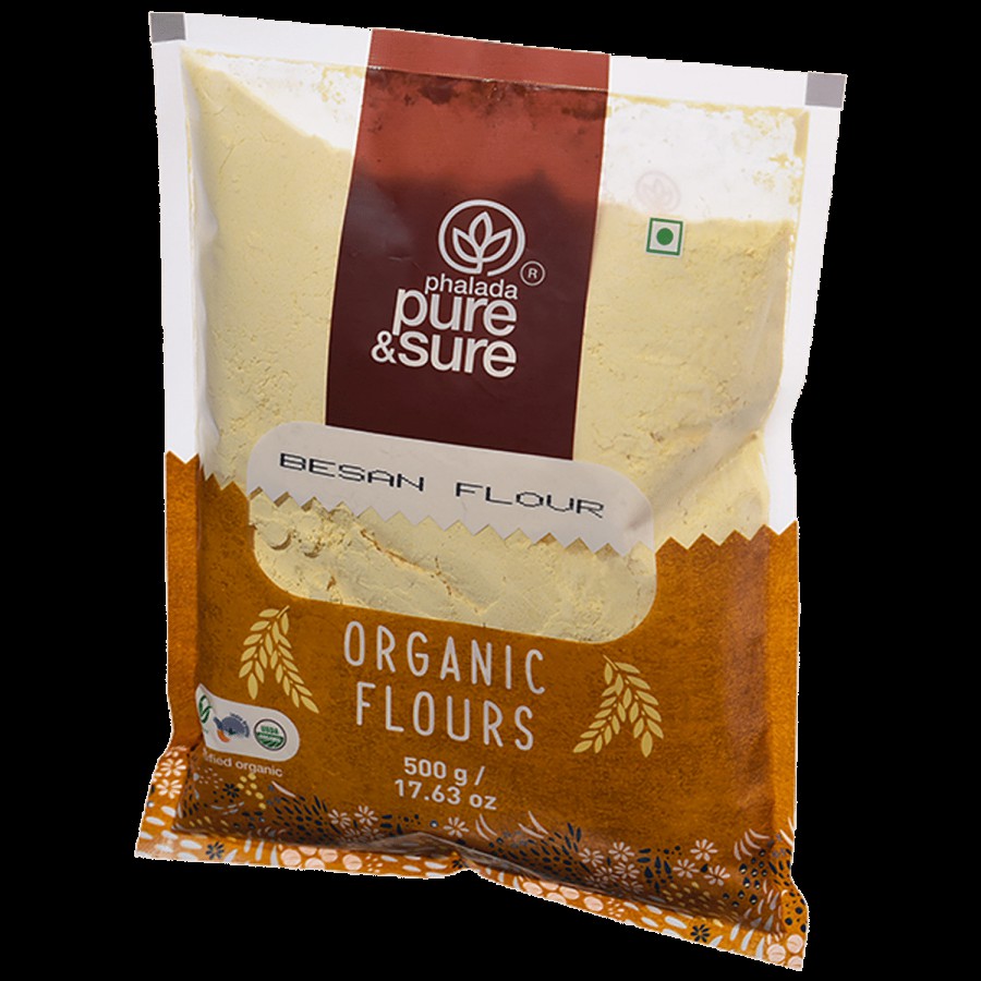 Phalada Pure & Sure Organic Besan Flour - Gluten Free