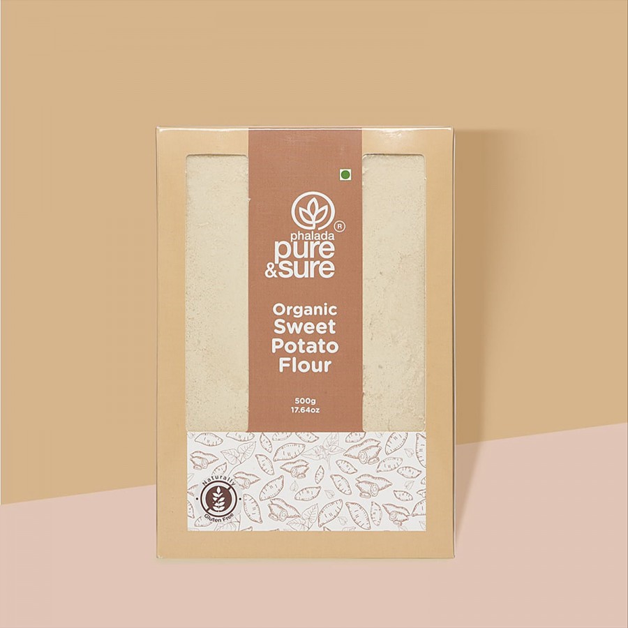 Phalada Pure & Sure Organic Sweet Potato Flour - Good For Digestive Health & Blood Sugar Management