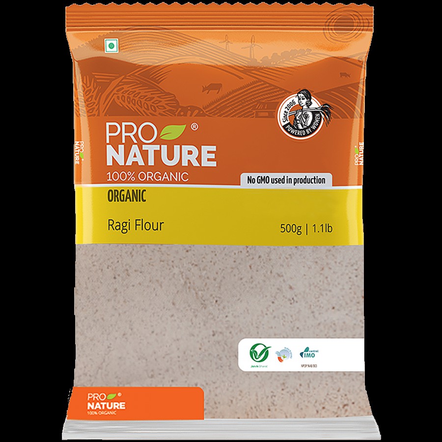 Pro Nature Organic - Ragi Flour/Ragi Hittu