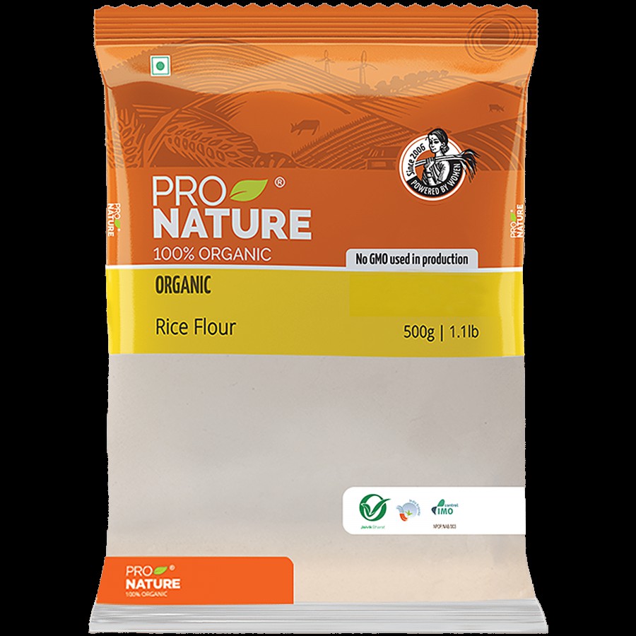 Pro Nature Organic Rice Flour/Chawal Atta