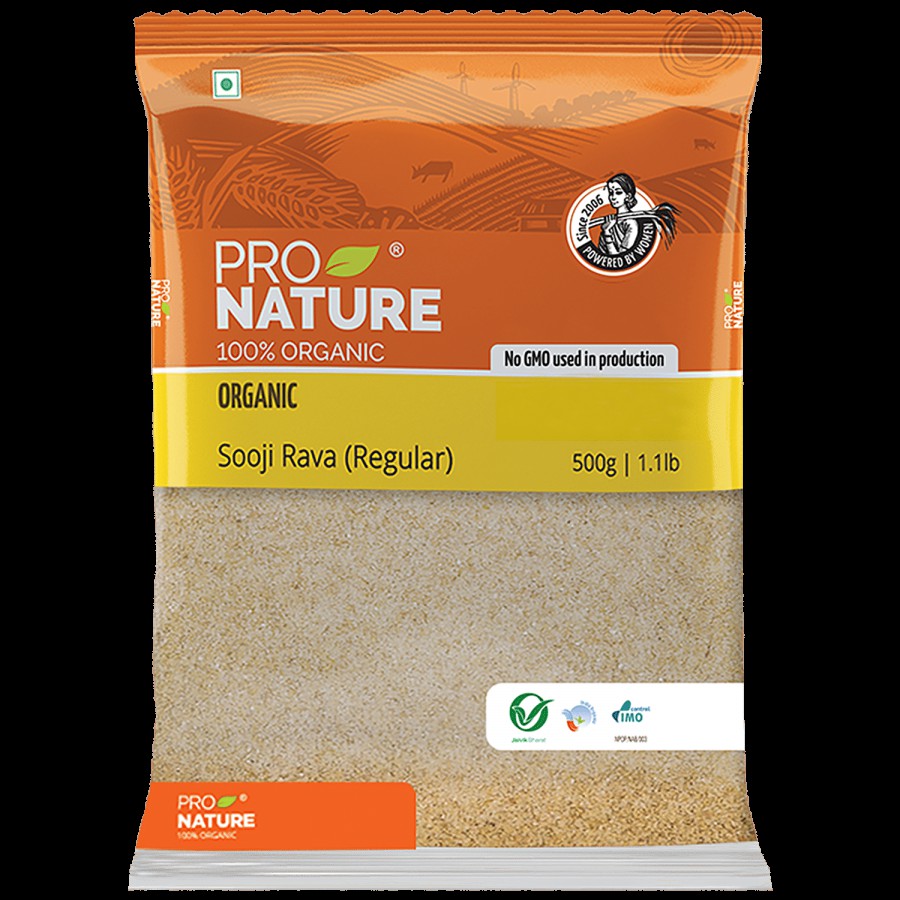 Pro Nature Organic Sooji/Rava - Regular