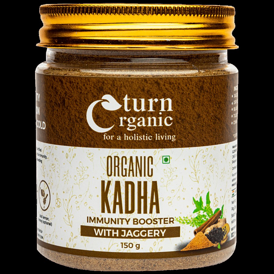 Turn Organic Organic Kadha Kwath/Kasaya With Jaggery/Bella - Immunity Booster