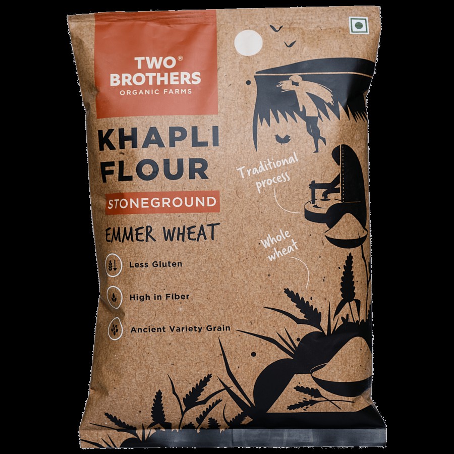 Two Brothers Organic Farms Khapli Flour - Emmer Long