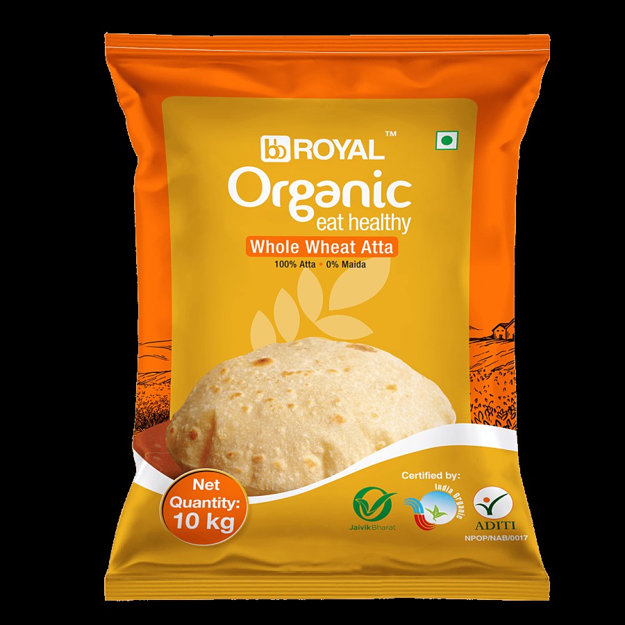 bb Royal Organic - Whole Wheat Atta