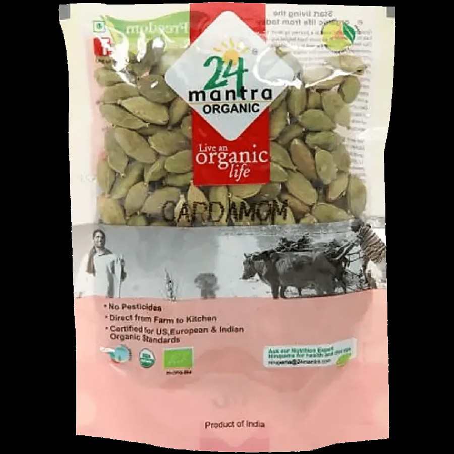 24 Mantra Organic Organic - Cardamom/Elakki