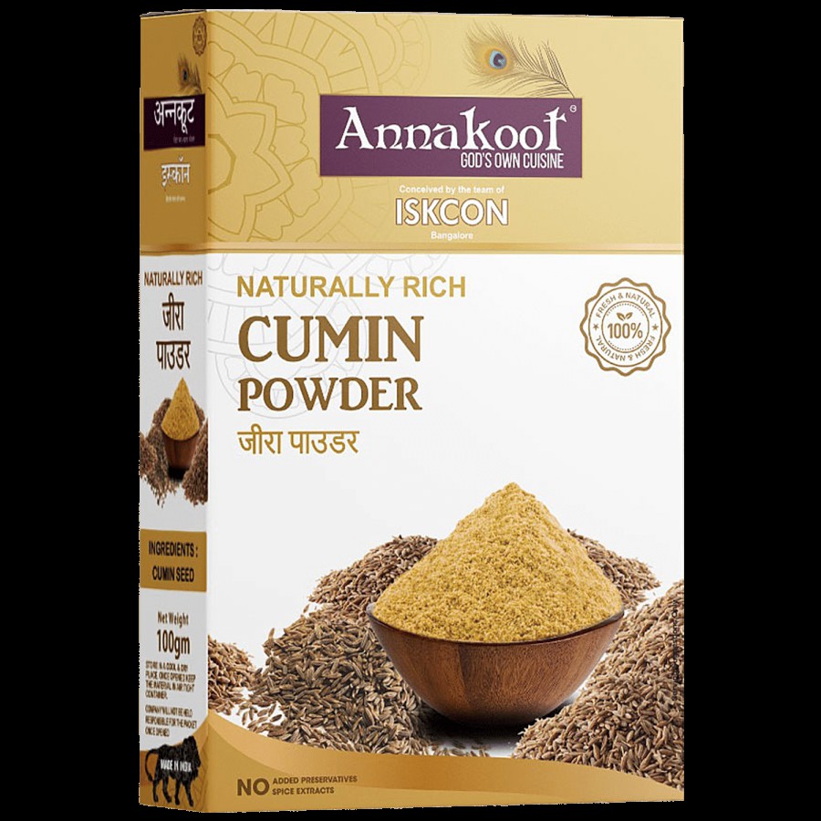 Annakoot Cumin Powder - Naturally Rich