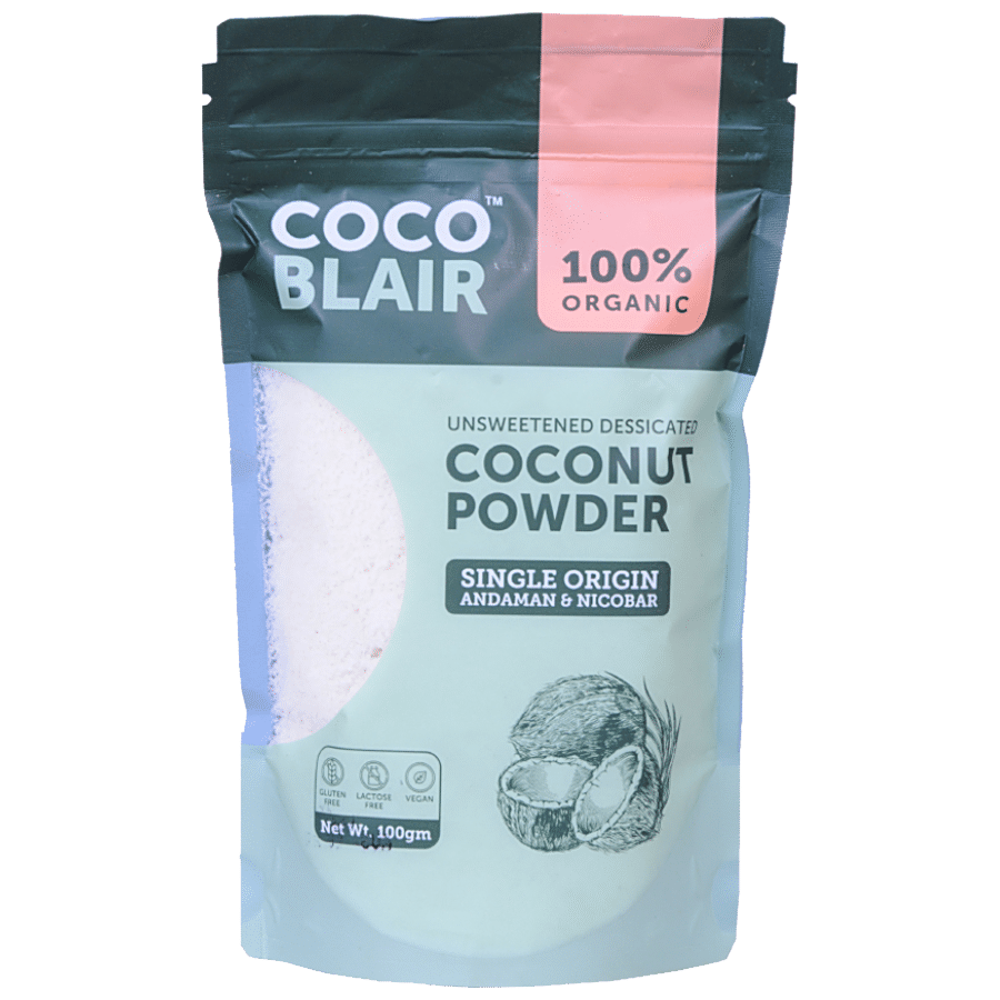 Coco Blair Unsweetened Desiccated Coconut Powder - 100% Organic