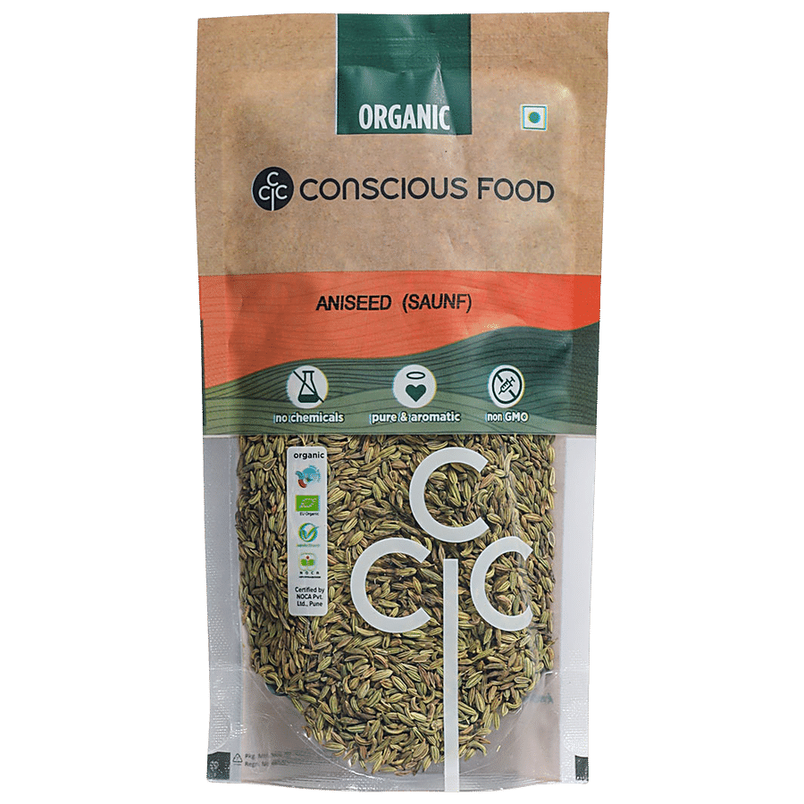 Conscious Food Saunf/Aniseed