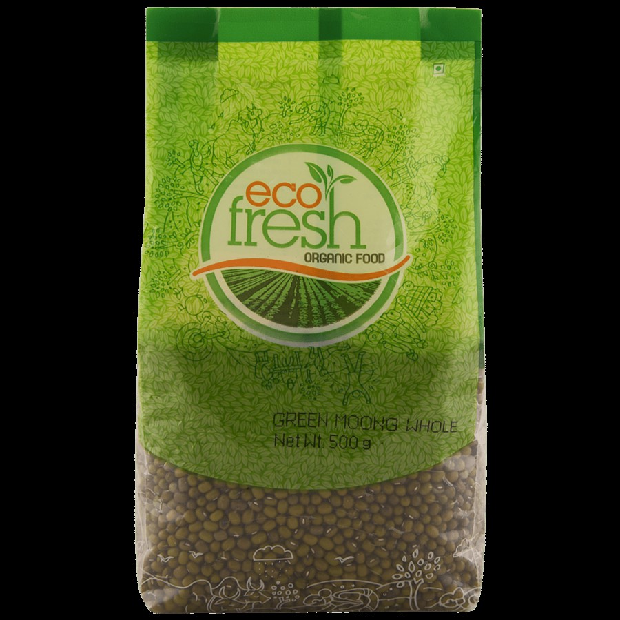 Eco Fresh Organic Food - Moong Dal Whole