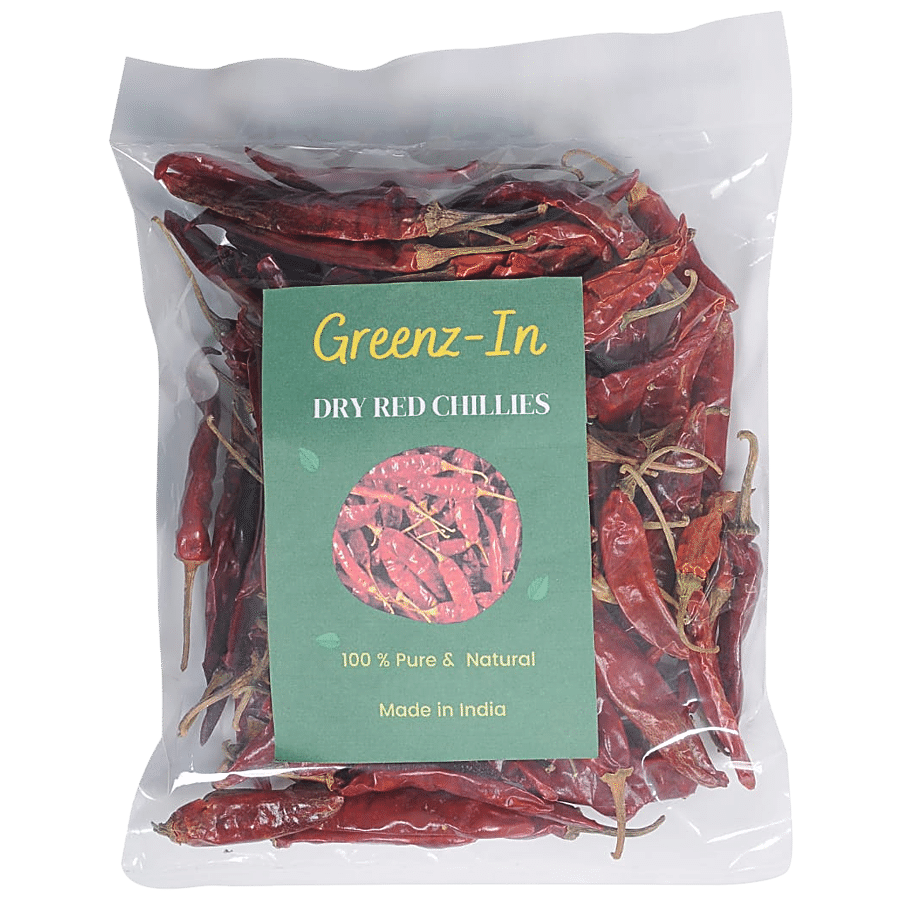 Greenz-In Dry Red Chillies - Pure