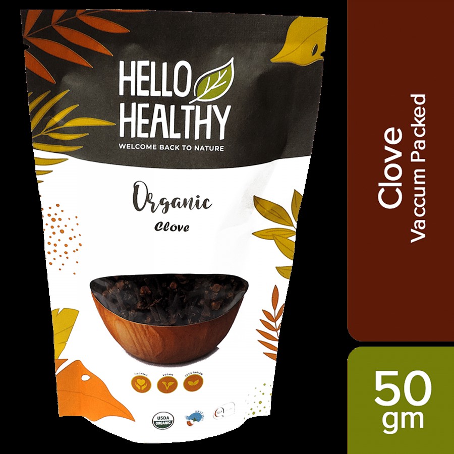 Hello Healthy Organic Clove - Rich In Fibre