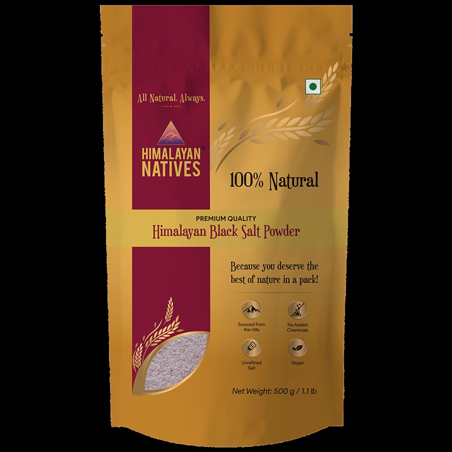 Himalayan Natives Black Salt/Uppu Powder