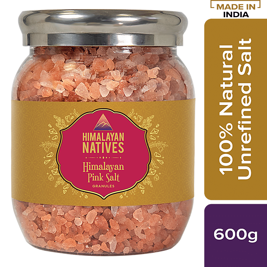 Himalayan Natives Pink Salt/Uppu Granules