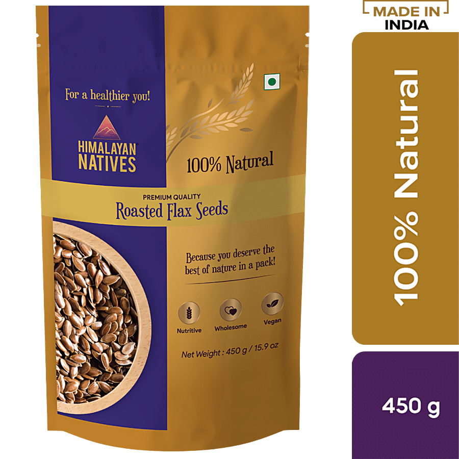 Himalayan Natives Roasted Flax Seeds