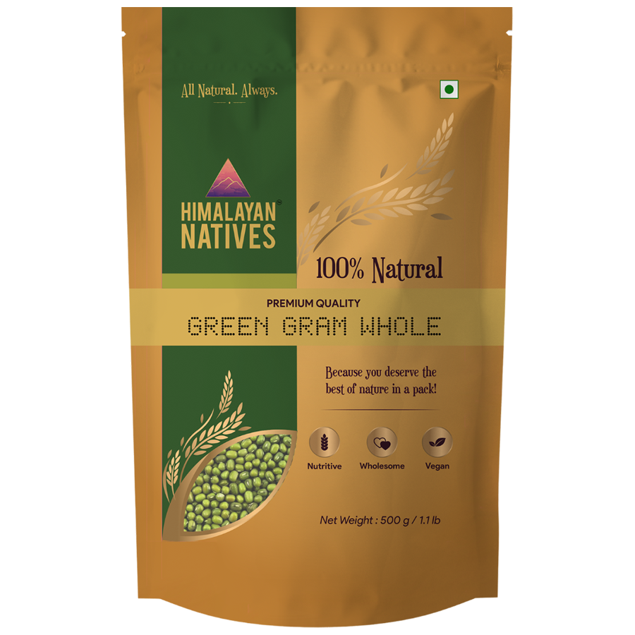 Himalayan Natives Green Gram Whole - Natural & Premium Quality