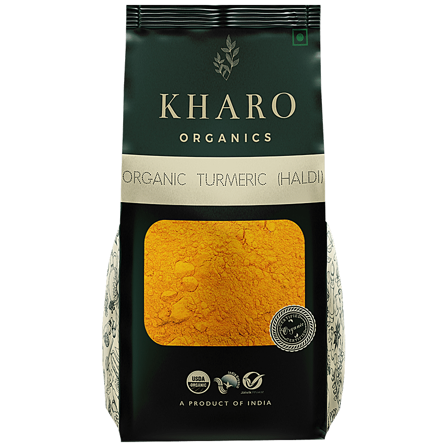 Kharo Organics Haldi/Turmeric Powder - High Quality