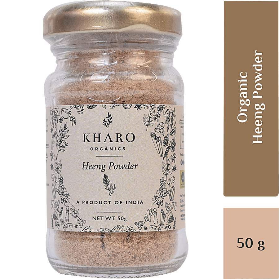 Kharo Organics Heeng/Asfoetida Powder - Organic