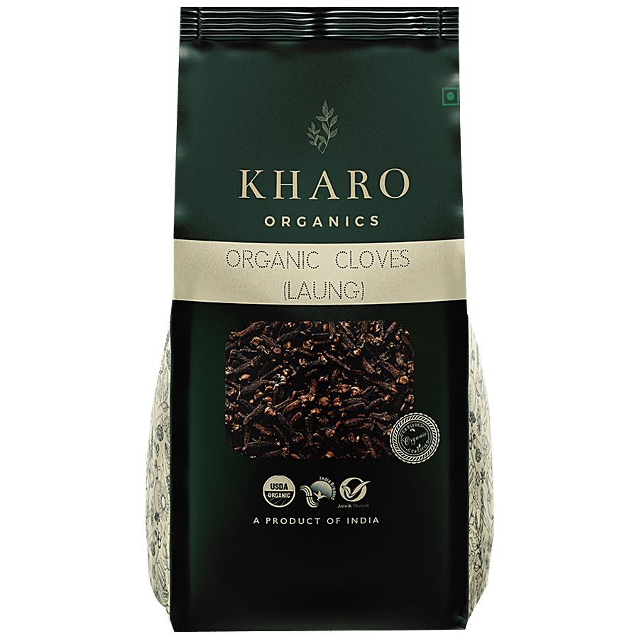 Kharo Organics Organic Laung/Cloves - Natural