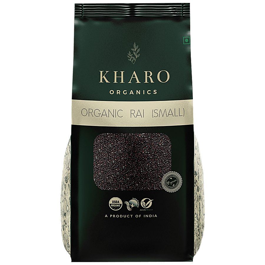 Kharo Organics Organic Rai/Mustard Seeds - Small