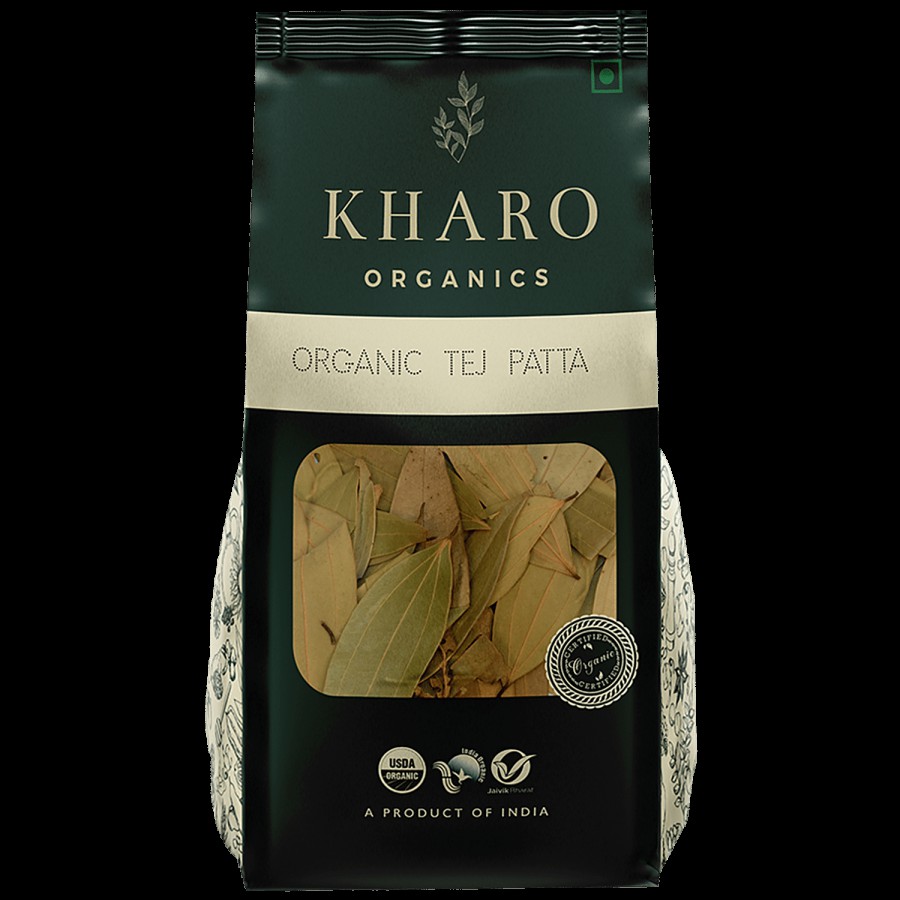 Kharo Organics Organic Tej Patta/Bay Leaves - Non GMO