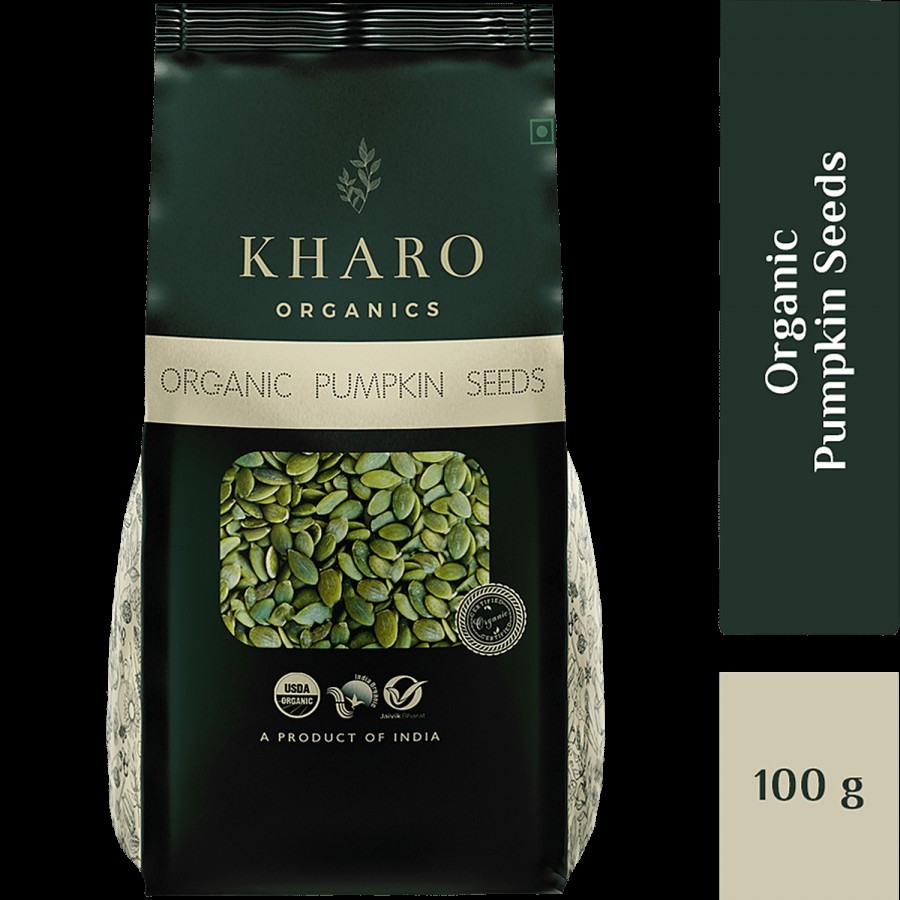 Kharo Organics Pumpkin Seeds - Certified Organic