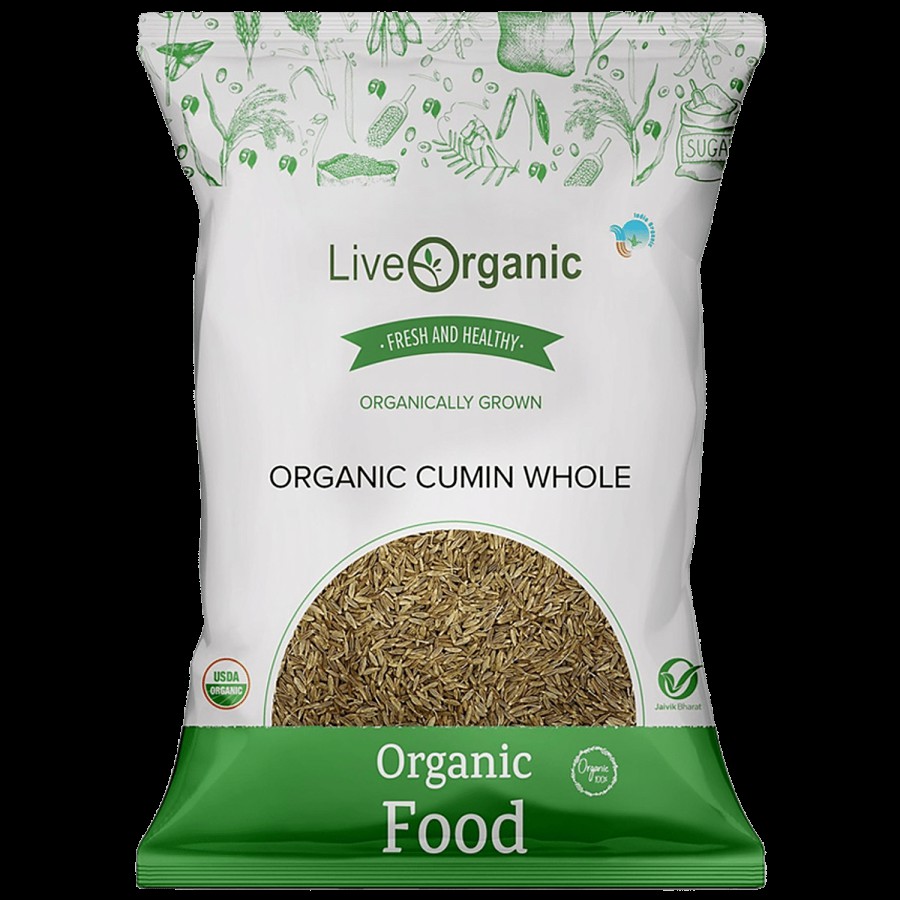 Live Organic Cumin Whole - 100% Natural