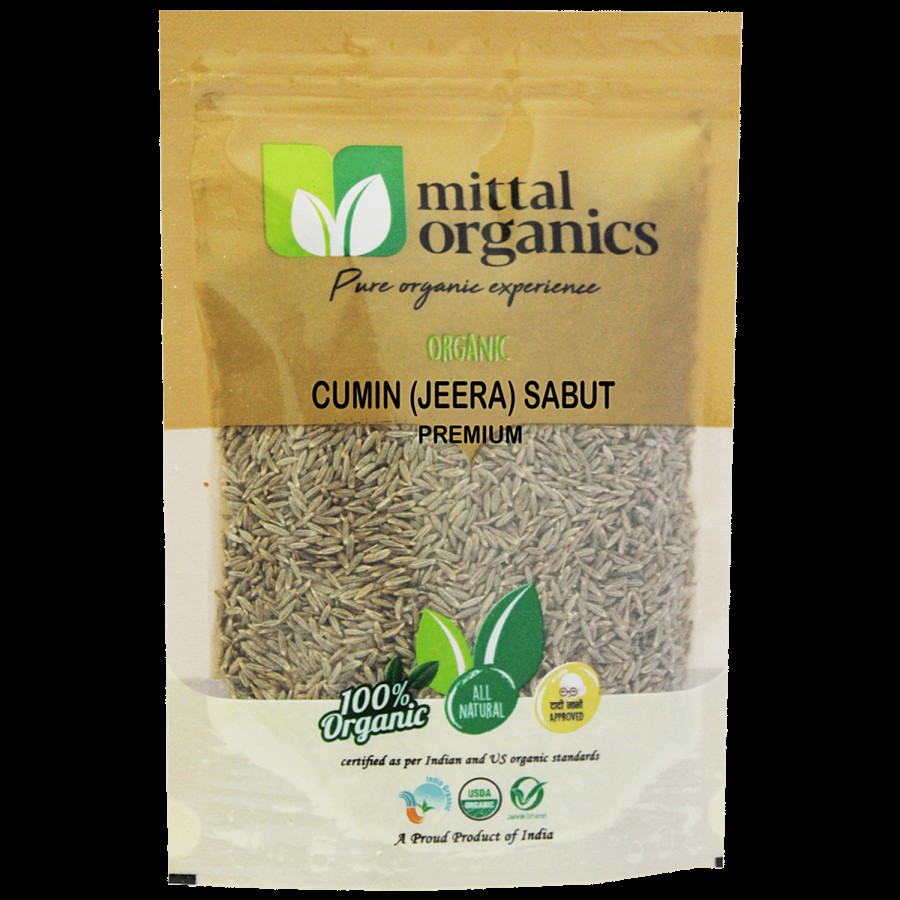 MITTAL ORGANICS Cumin/Jeera) Sabut/Whole - Premium Quality