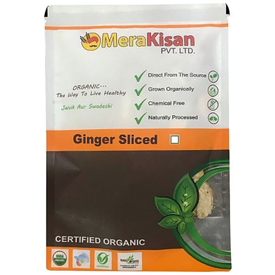 MeraKisan OrganicGingerSliced