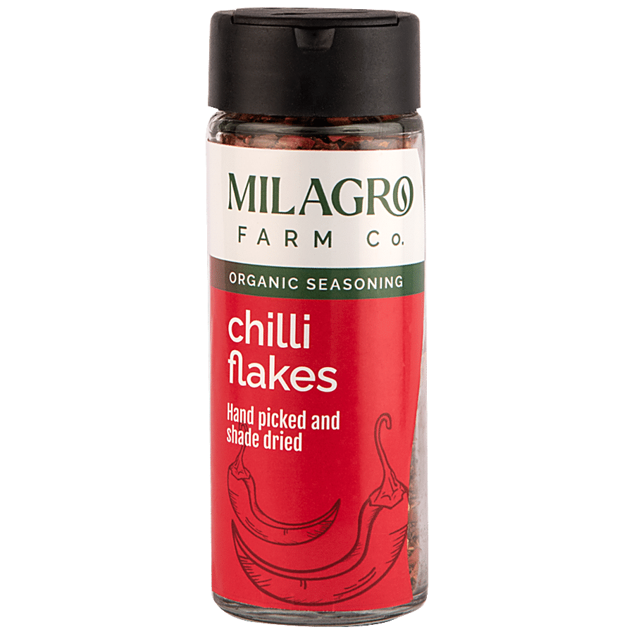 Milagro Farm Company Chilli Flakes - Organic Seasoning