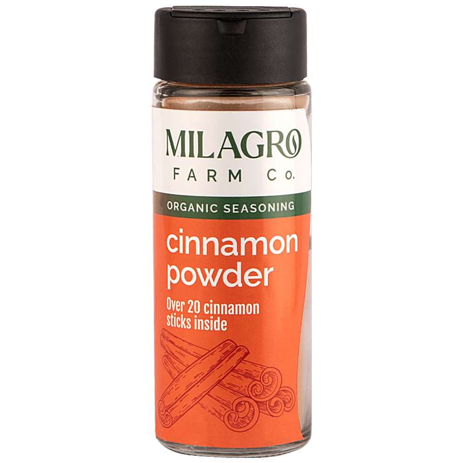 Milagro Farm Company Cinnamon Powder - Organic Seasoning