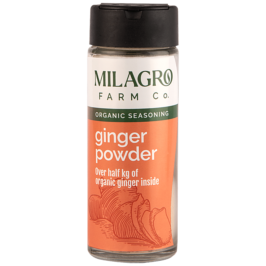 Milagro Farm Company Ginger Powder - Organic Seasoning