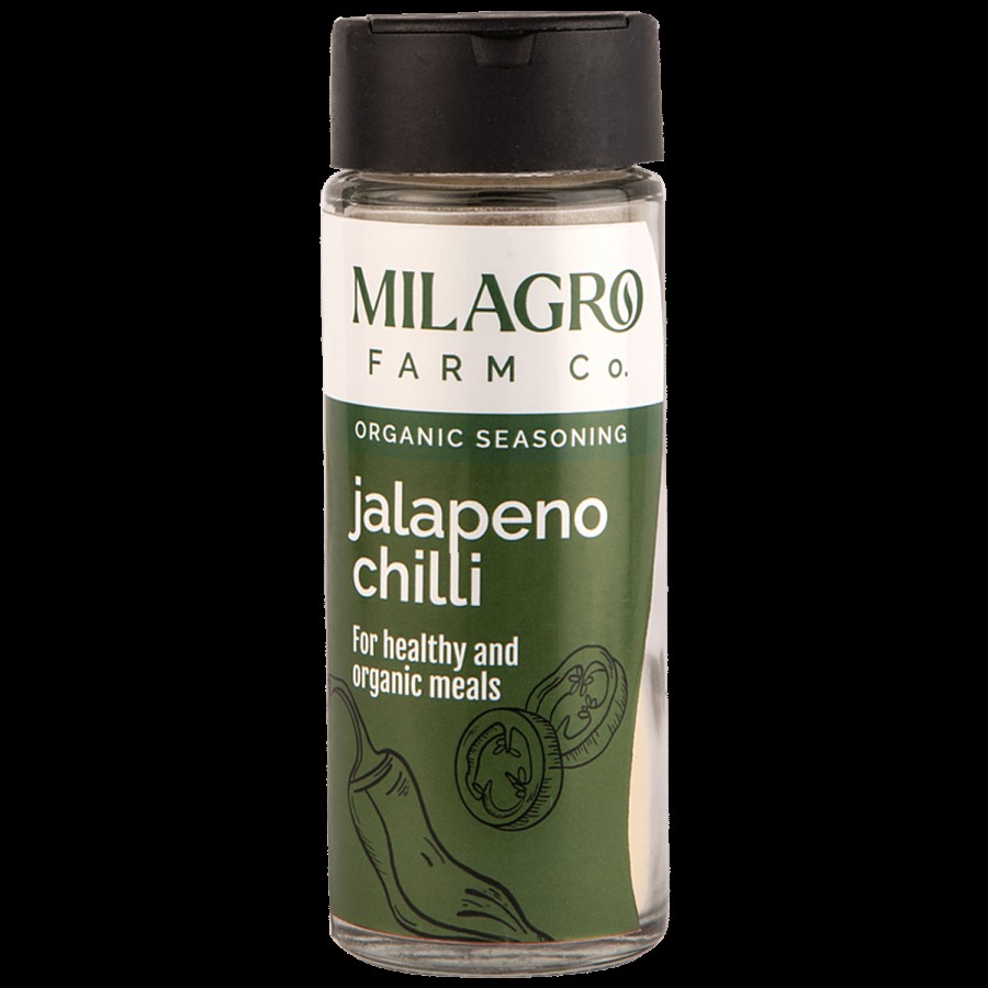 Milagro Farm Company Jalapeno Chilli - Organic Seasoning