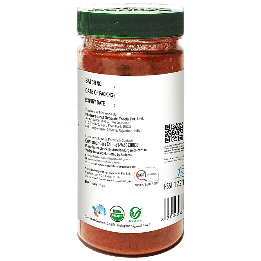 Natureland Organics Powder-RedChilli