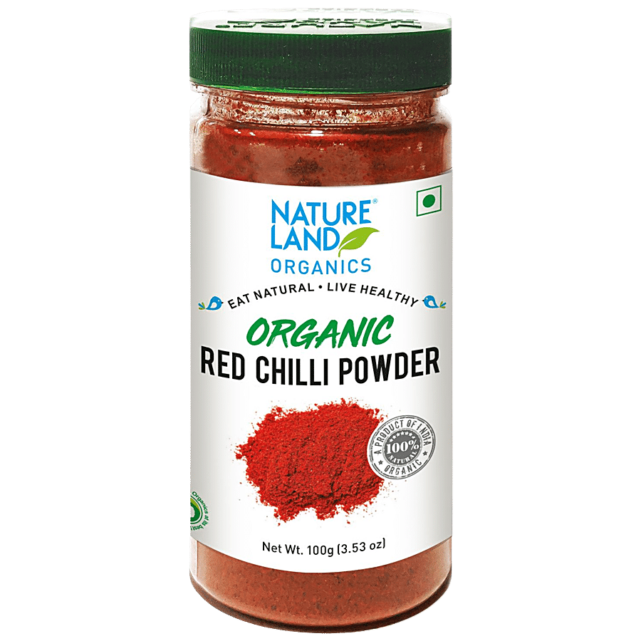 Natureland Organics Powder-RedChilli