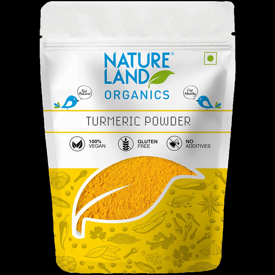 Natureland Organics Turmeric Powder/Arisina Pudi