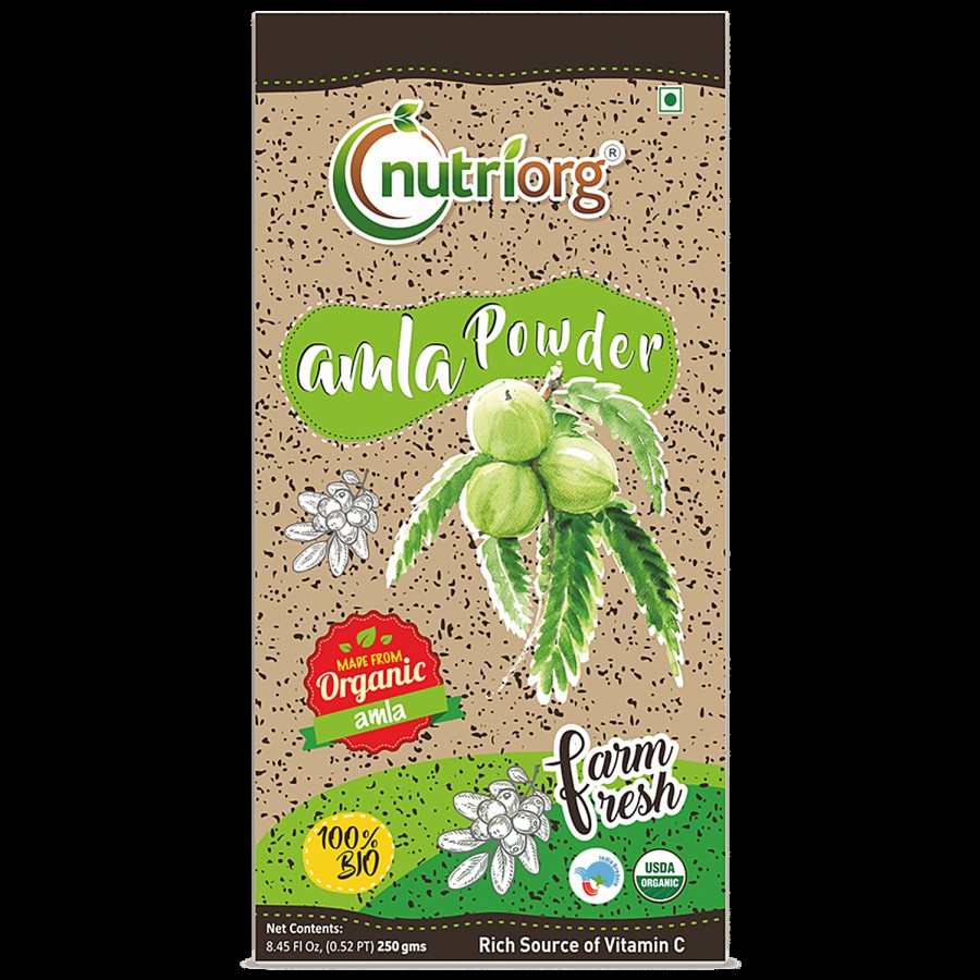 Nutriorg Certified Organic Amla Powder